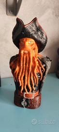 Pirati dei caraibi davy Jones Action figure dipint
