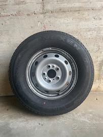 Gomme termiche e cerchi in ferro X Ducato FIAT
