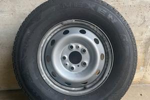 Gomme termiche e cerchi in ferro X Ducato FIAT