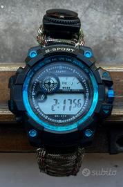 Orologio G-Sport Survival Multifunzionale – WR50M