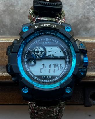 Orologio G-Sport Survival Multifunzionale – WR50M