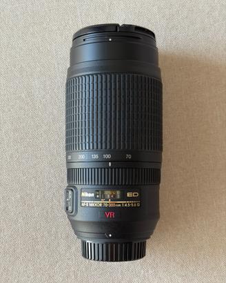 Nikon AF-S 70-300 f4.5-5.6 G ED VR