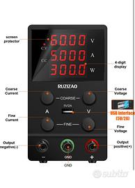 Alimentatore 60V 5A Ruzizao