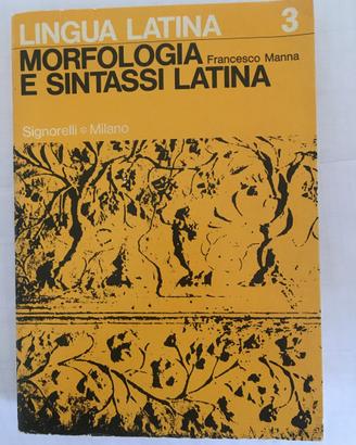 Morfologia e sintassi latina volume 3