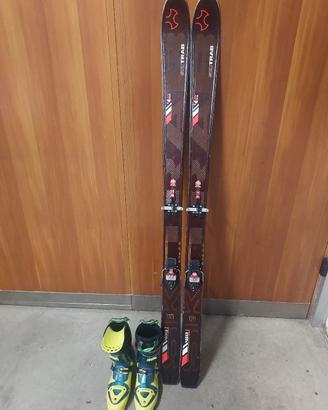 Scialpinismo sci Skitrab Magico + scarponi Dynafit