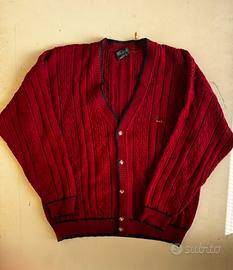 cardigan rosso