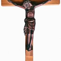 Crocefisso legno dell'800