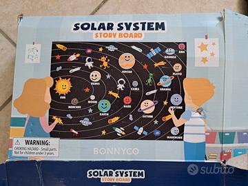 Sistema solare gioco bambini