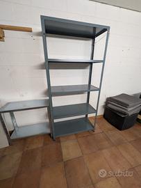 Scaffale in Metallo Leroy Merlin – Grigio