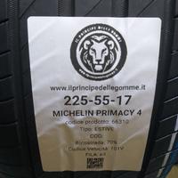 2 GOMME 225 55 17 MICHELIN A66310