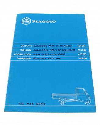 Variante catalogo parti di ricambio Piaggio Ape Ma