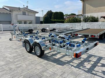 Carrello x barche 2400 kg con 1900 kg di portata