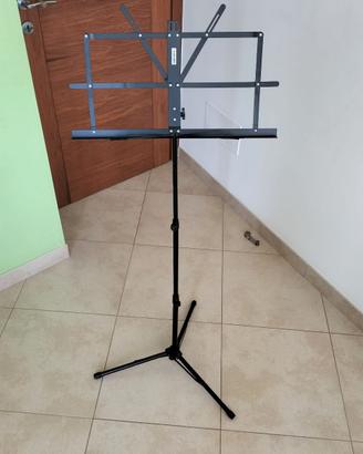 Leggio pieghevole musicale