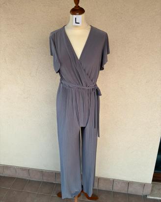 Vestito donna, tuta elasticizzata, taglia L