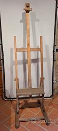 Cavalletto in  legno per pittura -  vintage 