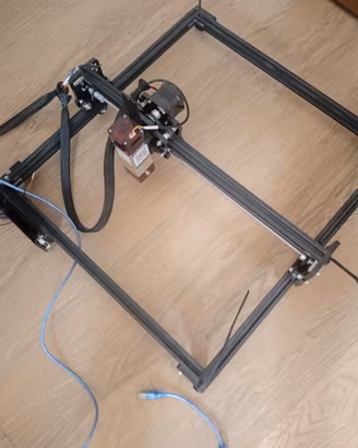 laser 10w- Come nuovo. Usato 3 volte.per provare.