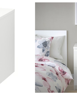 Cassettiera con 2 cassetti, bianco IKEA
