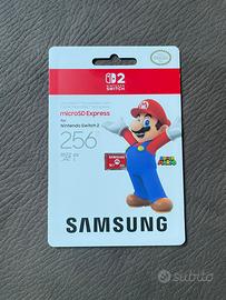5 MicroSD NINTENDO Samsung Switch 2, 256 GB