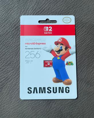 5 MicroSD NINTENDO Samsung Switch 2, 256 GB