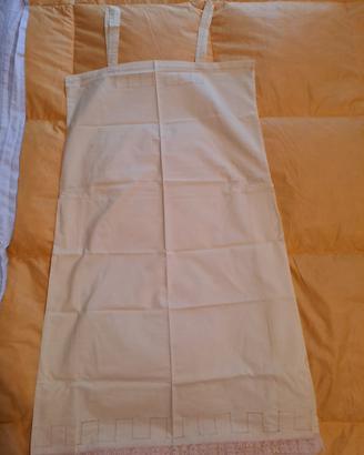 camicia da notte antica gialla 