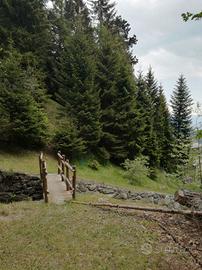 Piccola baita per vacanze in montagna