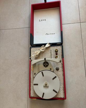 Giradischi Vintage LESA Perlina LF 48 A