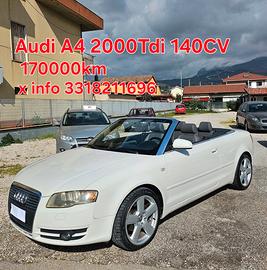 Audi A4 cabrio 2000TDI 140Cv 