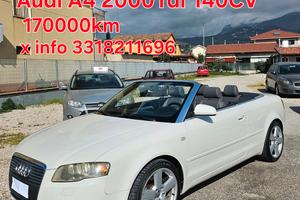 Audi A4 cabrio 2000TDI 140Cv 