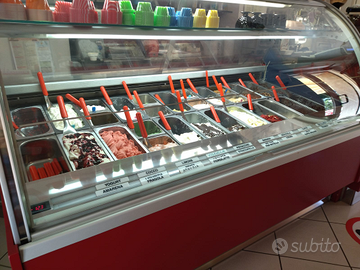 Vetrina gelato 24 gusti