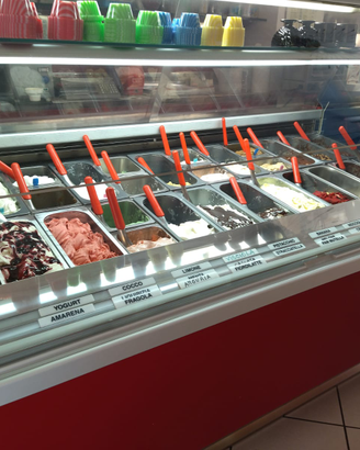 Vetrina gelato 24 gusti