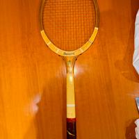 Racchetta tennis vintage in legno donnay courtking