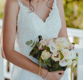 Abito da sposa linea scivolata