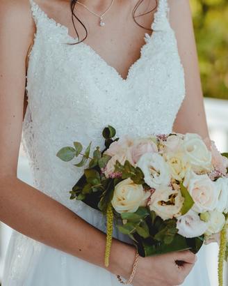 Abito da sposa linea scivolata