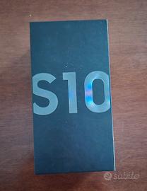 "Samsung Galaxy S10 (Nero) -  SCATOLA ORIGINALE