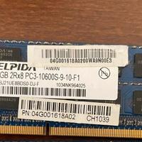 2GB 2Rx8 PC3-10600S-9-10-F1 ELPIDA