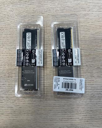 Memoria RAM DDR5 16gb 5600Mhz