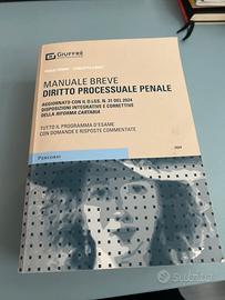 Manuale breve di diritto processuale penale
