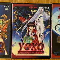 3 DVD serie anime anime Yoko cacciatrice di demoni