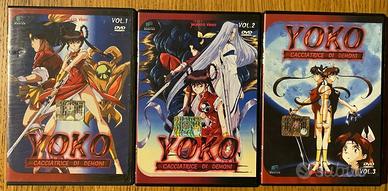 3 DVD serie anime anime Yoko cacciatrice di demoni
