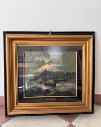 Quadro Mario Galanti Marina 1900