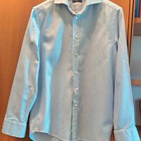 Camicia uomo manica lunga, azzurra 