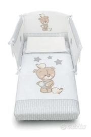 Piumone con paracolpi per culla lettino nuovo