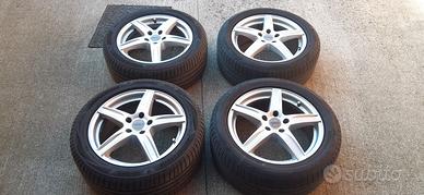 Cerchi usati Dezent da 17” 5x112 + gomme