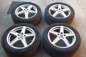 Cerchi usati Dezent da 17” 5x112 + gomme