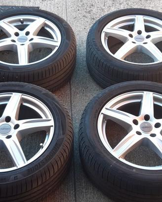 Cerchi usati Dezent da 17” 5x112 + gomme