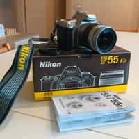 Nikon F55 kit 28-80 f/3,3-5,6 a pellicola