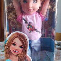 Bambola con spazzola inclusa Nuova