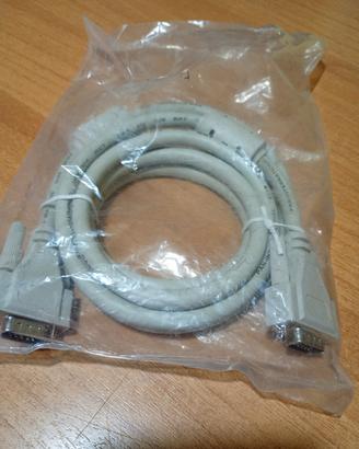 CAVO VGA MASCHIO MASCHIO 15 PIN NUOVO 