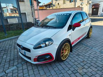 grande punto Abarth interno pelle cerchi 18"
