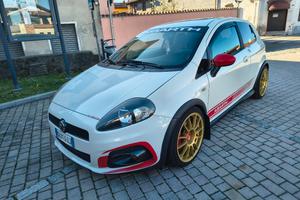 grande punto Abarth interno pelle cerchi 18"